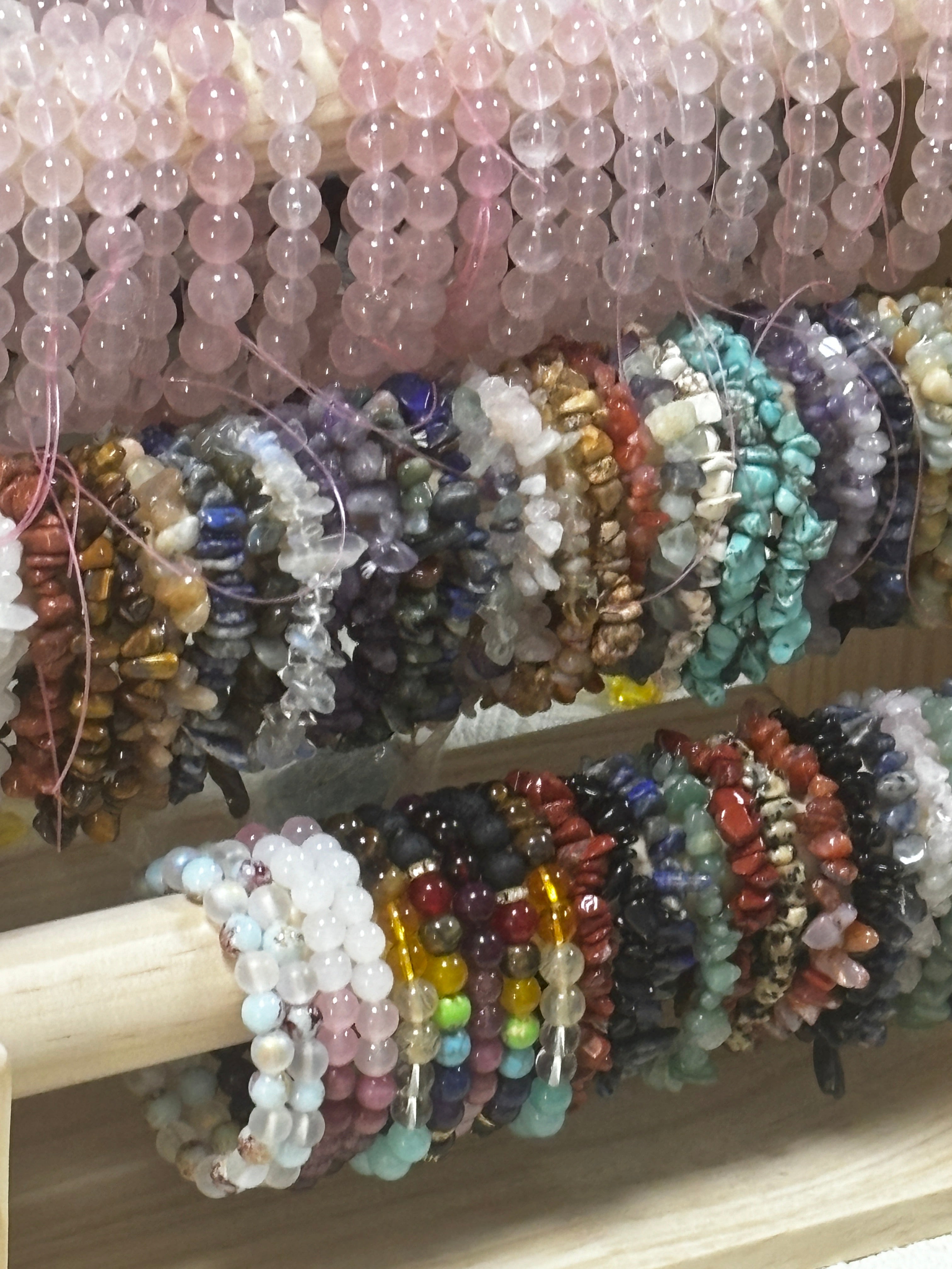 Natural crystal stone craftwork A