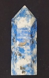 Natural Sodalite Crystal Tower Generator – Polished Healing Wand Point for Throat Chakra & Focus
