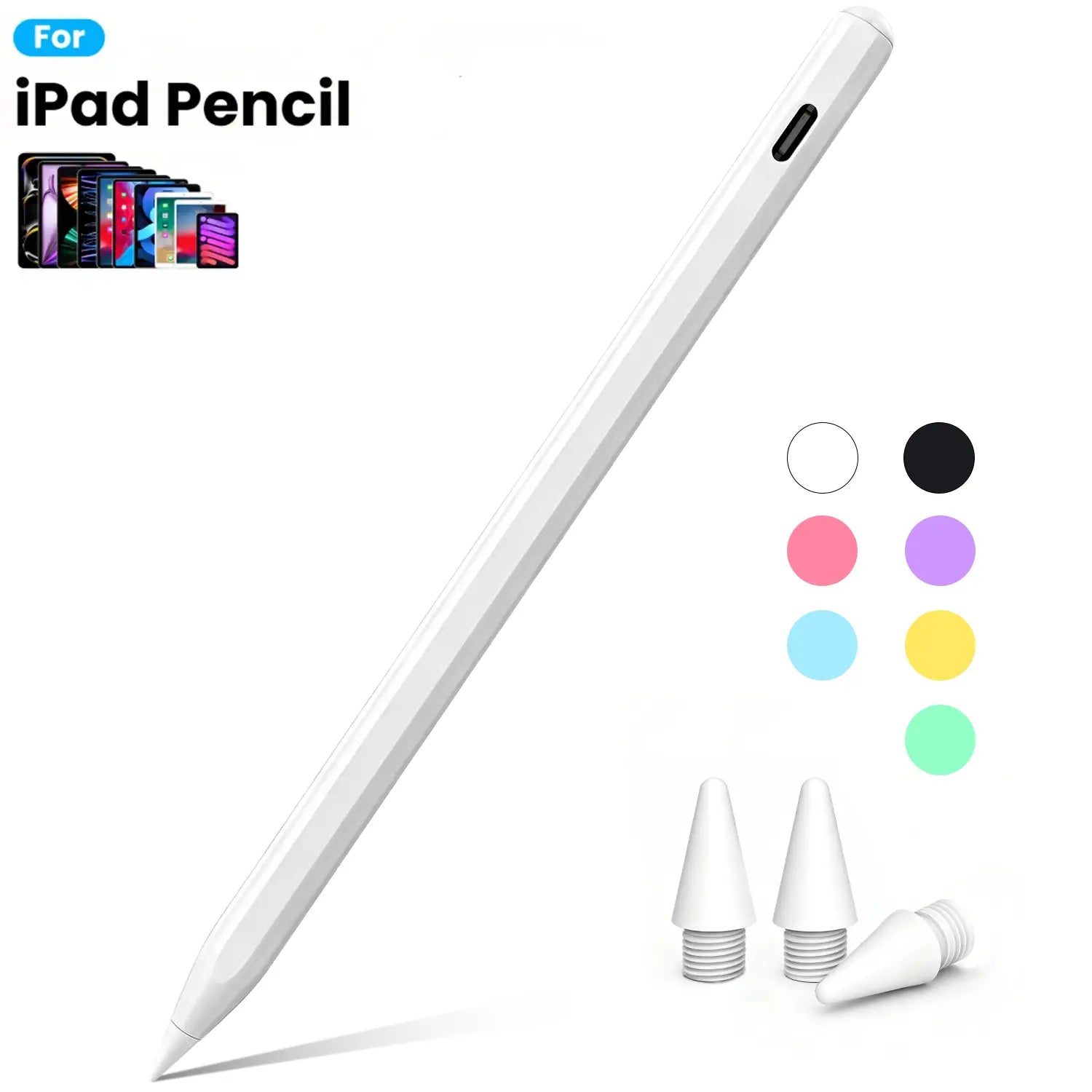 Precision Active Stylus Pen Compatible with iPad
